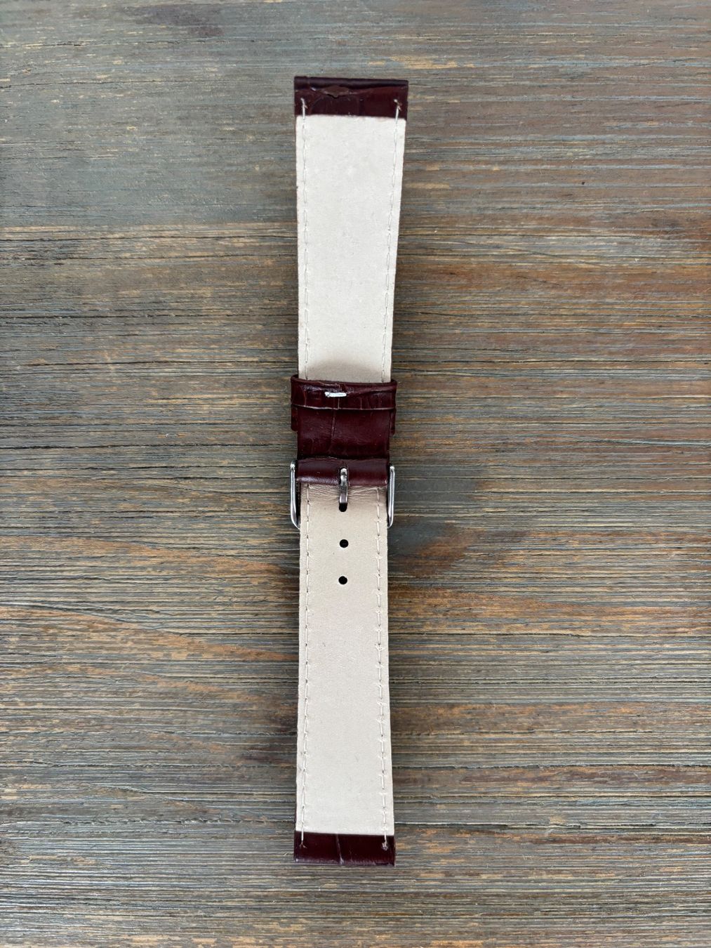 Bracciali & Braccialetti: Leder Uhrenarmband braun 20mm – Nuovo e nell'imballaggio originale da Yverdon-les-Bains venduto da  2