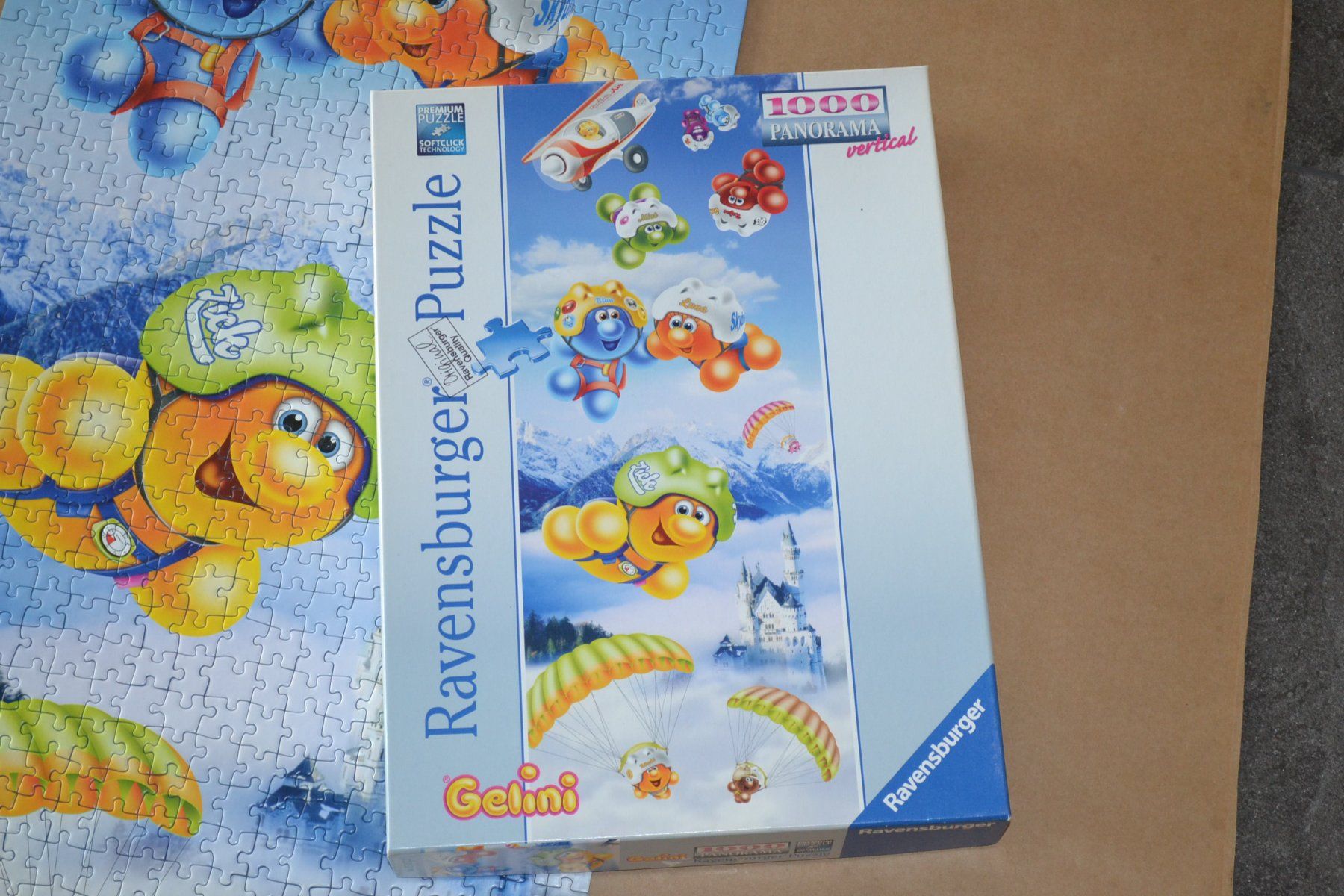 Ravensburger Puzzle: Puzzle 1000 Teile - Wolkenspringer – Usato da Kölliken venduto da Knorrli58 1