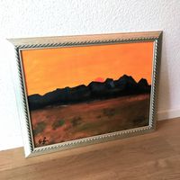 Landschaft Moderne Kunst Berge Natur Bild Impressionismus