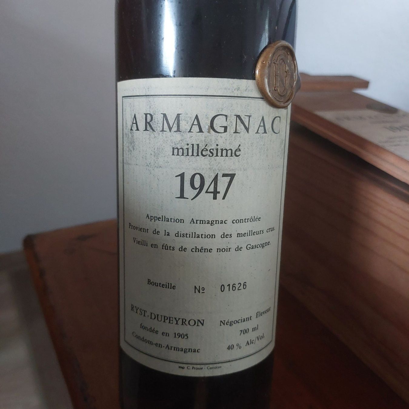 Bevande alcoliche: armagnac dupeyron1947 – Nuovo e nell'imballaggio originale da bougy villars venduto da poupyli68 1