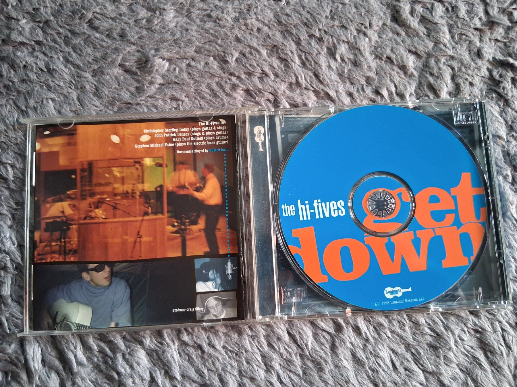 CD: THE HI-FIVES     GET DOWN       CD – Usato da Wetzikon ZH venduto da Ramones01 2