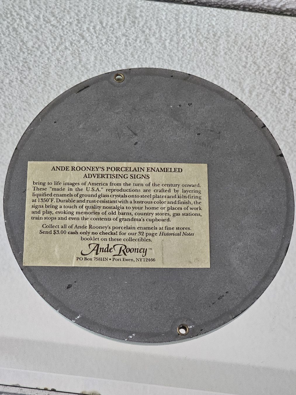 Pepsi Insegne: Pepsi Cola Emaille Werbeschild – Usato da Obergerlafingen venduto da Deluxepoint 2