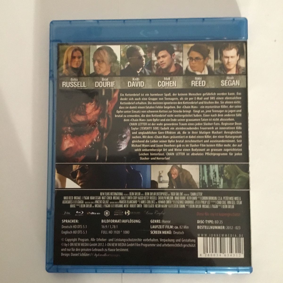 Tutti i DVDs: Chain Letter Blu Ray – Nuovo (secondo la descrizione) da Blauen venduto da berlingo65 1