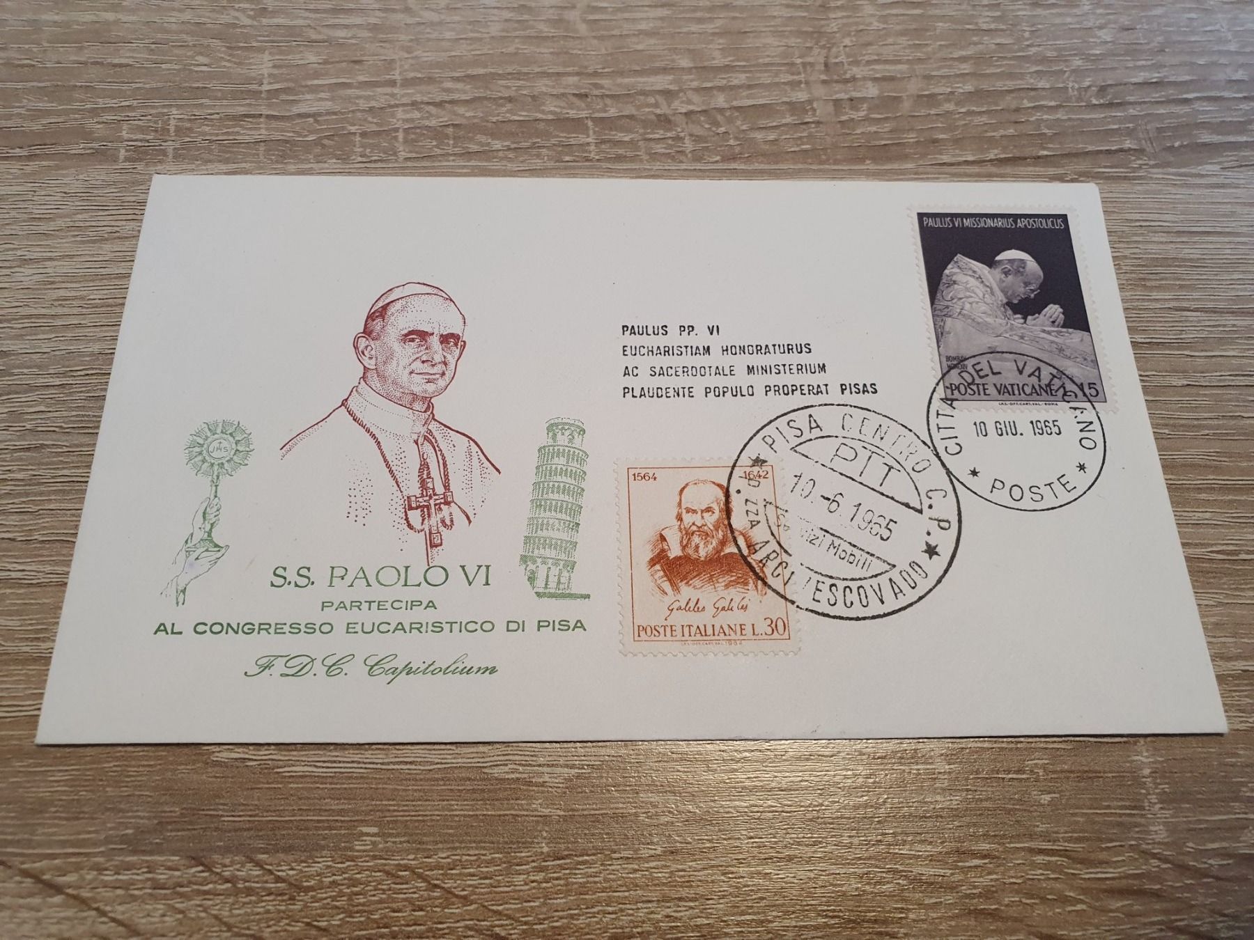 Tutti i francobolli: S. S. Paolo VI Vaticane – Usato da Balgach venduto da SIMEON27
