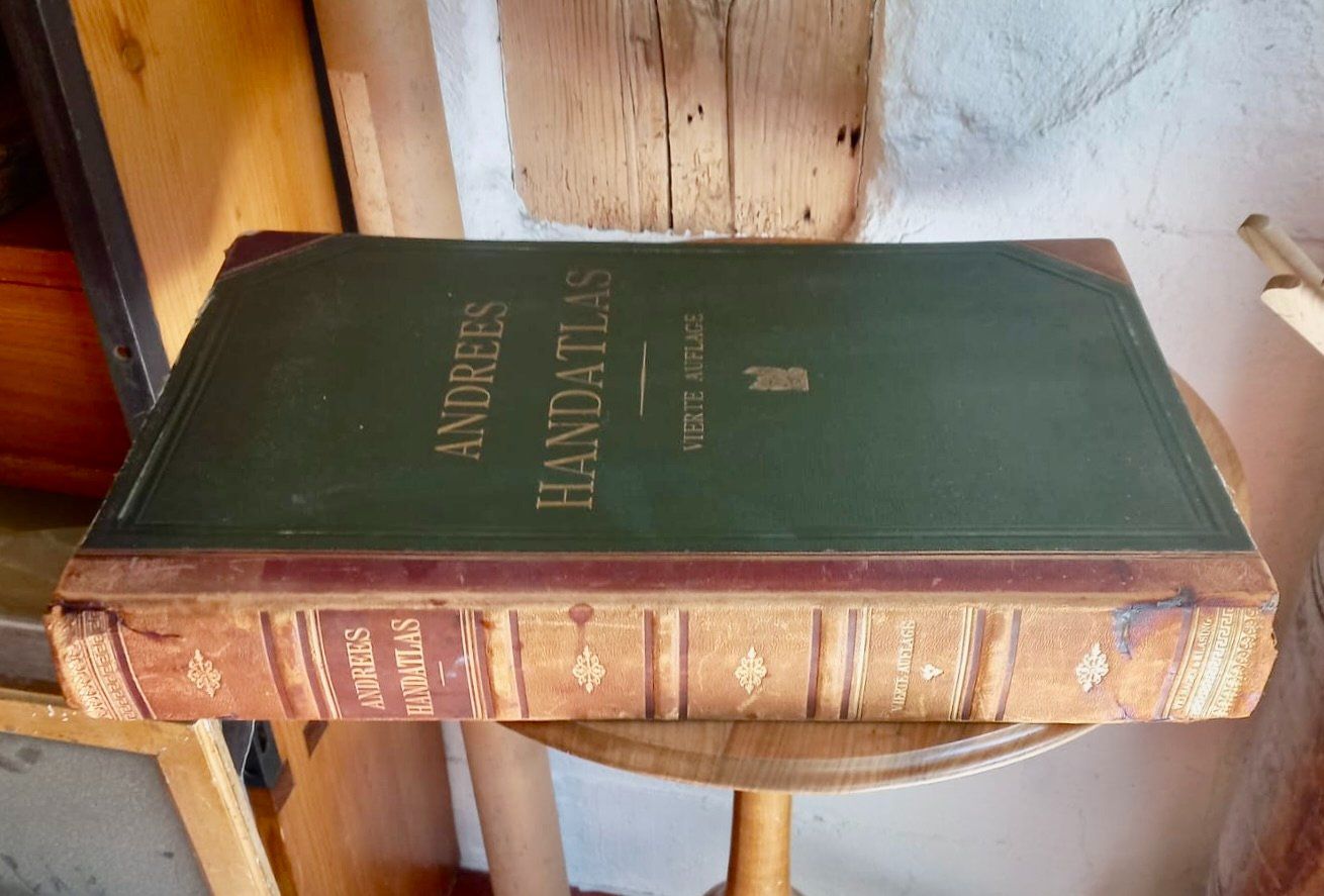 Cartine & Atlanti: Andrees Handatlas 4. Auflage 1901 – Usato da Burgdorf venduto da glasrabe01 1