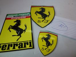 Ferrari - 3 Dekals - gemäss Foto