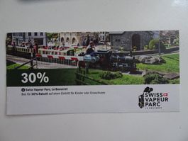 Swiss Vapuer Parc, Le Bouveret Bon - 30% Rabatt