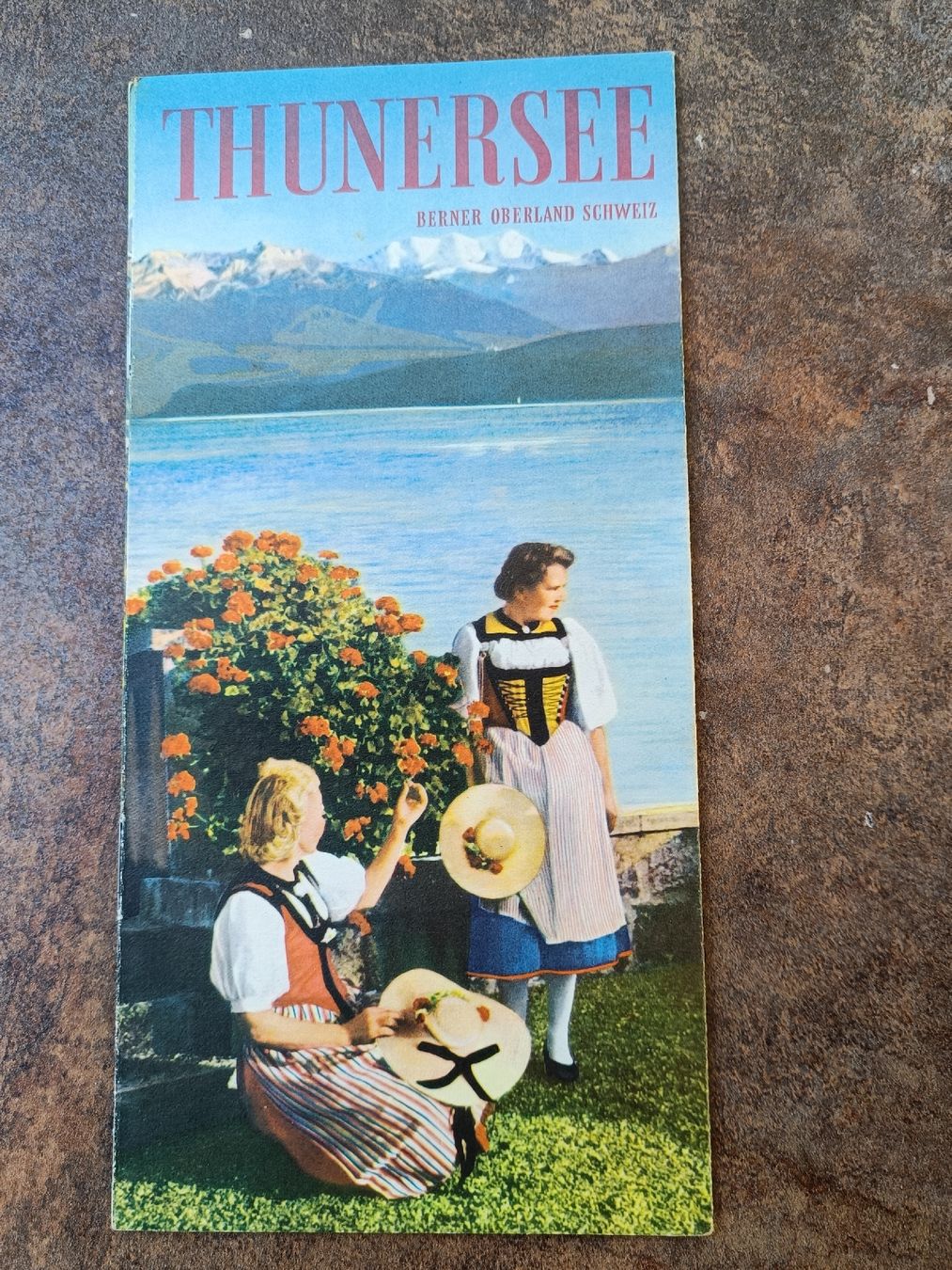 Documents: Alter Prospekt / Thunersee - Berner Oberland ca. 1950 – D'occasion à Brugg AG par Ente015 5