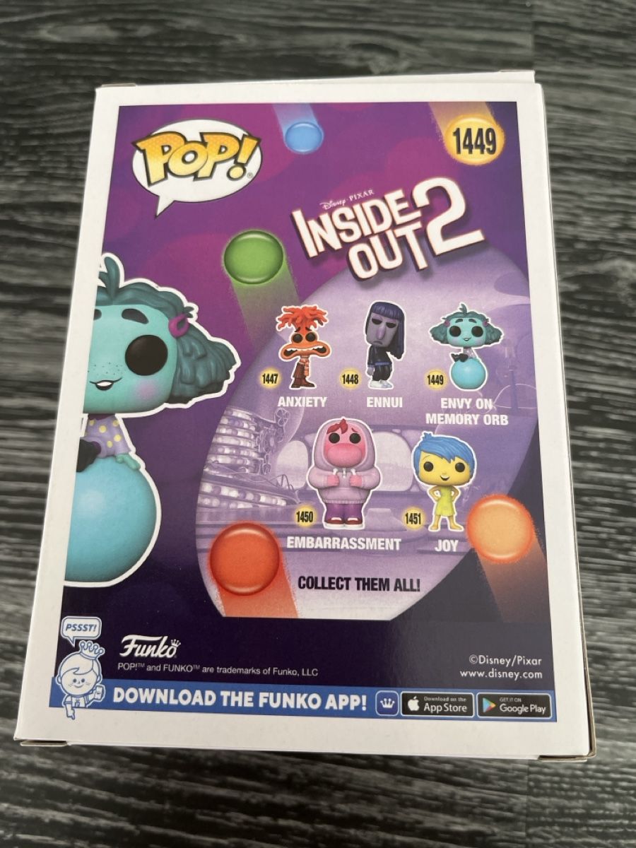 Funko Statuette: Funko Pop Inside Out 2 - Envy on Memory Orb, numéro 1449 – Nuovo e nell'imballaggio originale da Yverdon-les-Bains venduto da vin_95zk 2