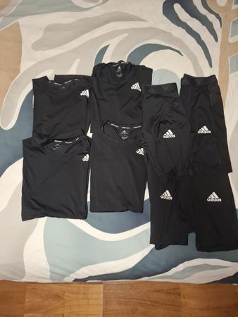 Adidas Football Techfit  T-Shirts 16 X Stück L OVP 300CHF