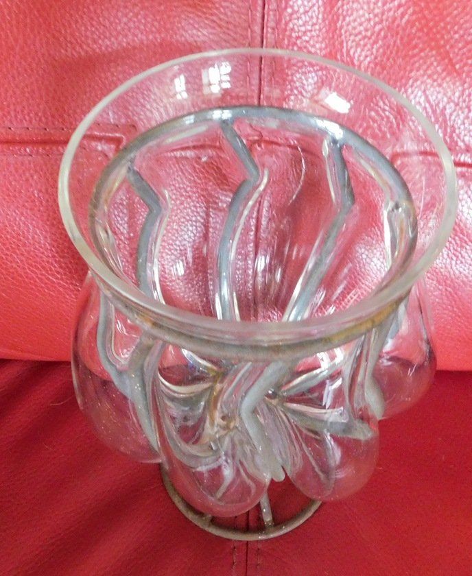 Vasi & Recipienti: Antike Jugendstil Glas-Vase – Usato da Villnachern venduto da Schnugelchen 2