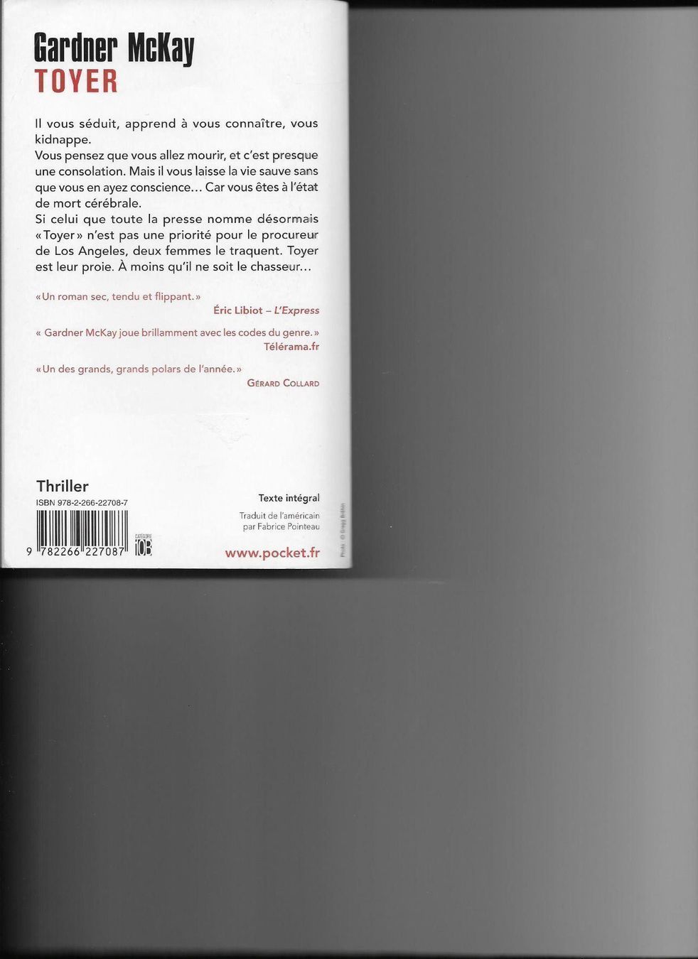 Libri: TOYER de Gardner McKay – Nuovo (secondo la descrizione) da Yverdon-les-Bains venduto da Monique6 1