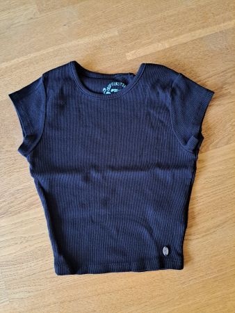 Kurzes Ripp-Shirt Gr. XS