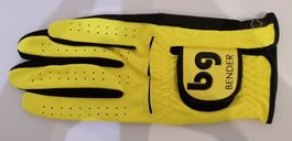 Damen RH Golf Handschuh L Gelb-Schwarz, Neu Originalverpackt
