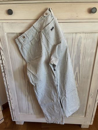 Cyrillus Hose gestreift Groesse 38 guter Zustand