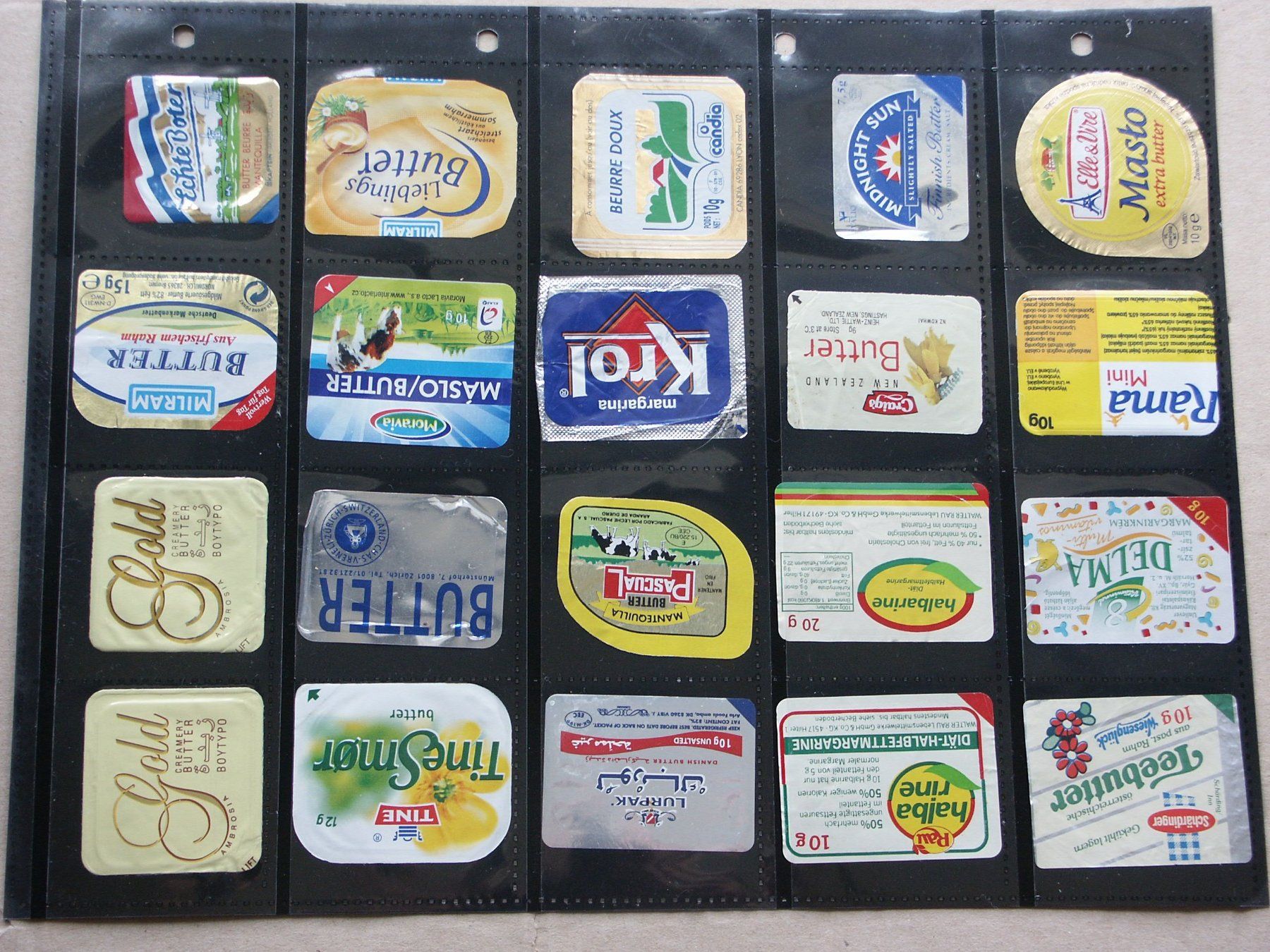 Coperchi dei cremini per caffè: 40   verschiedene    Butter    Deckeli – Usato da Niederglatt ZH venduto da herzblatt5449 1