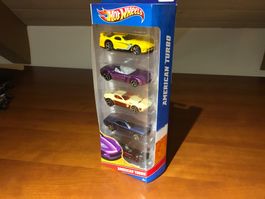 American Turbo 5 Pack 1/64 Hot Wheels 2011
