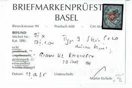 RAYONI <526> 5RP 17II.1.04 (DUENNES PAP) ZWEIKREIS BEFUND