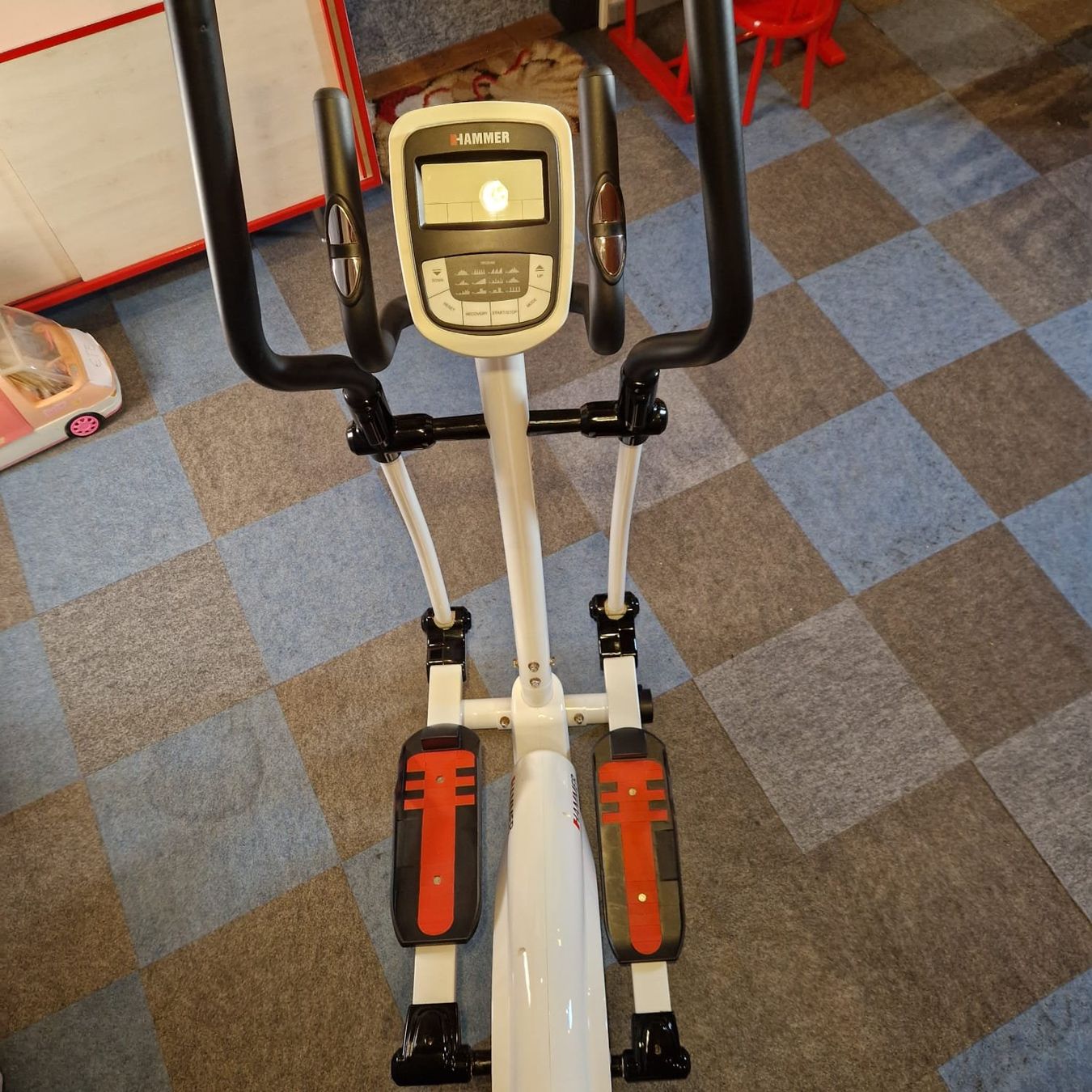 Hometrainer: Vélo elliptique - Ham­mer Crosstech XTR White 4123 – Usato da Porrentruy venduto da Lionel86 1