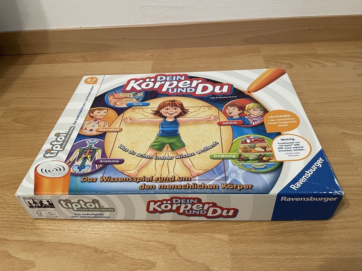 Tiptoi Giochi: Tiptoi Dein Körper und Du – Usato da Chur venduto da Tsambiko