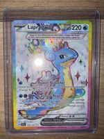 Pokémon Karte Lapras ex Terakristall 158/142 neuer Zustand 