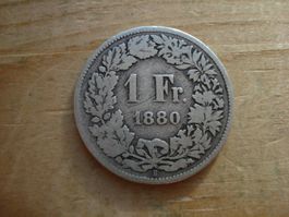 (S) 1 Franken 1880