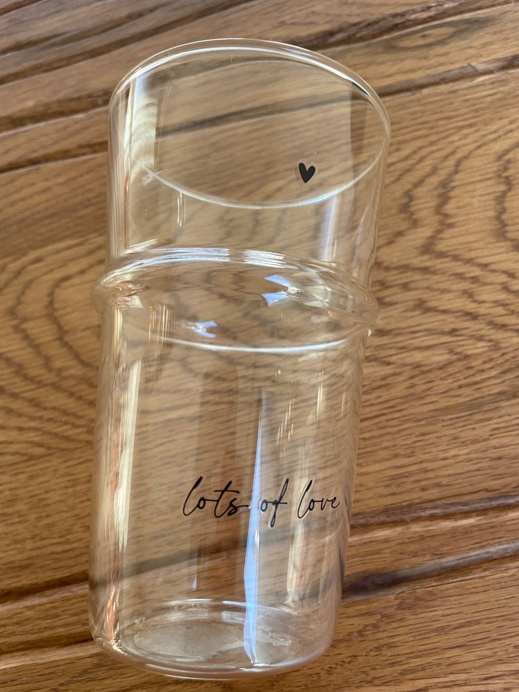 Gläser: Glas “Lots of Love” – Neu (gemäss Beschreibung) aus Nidau von sve_2thh 2