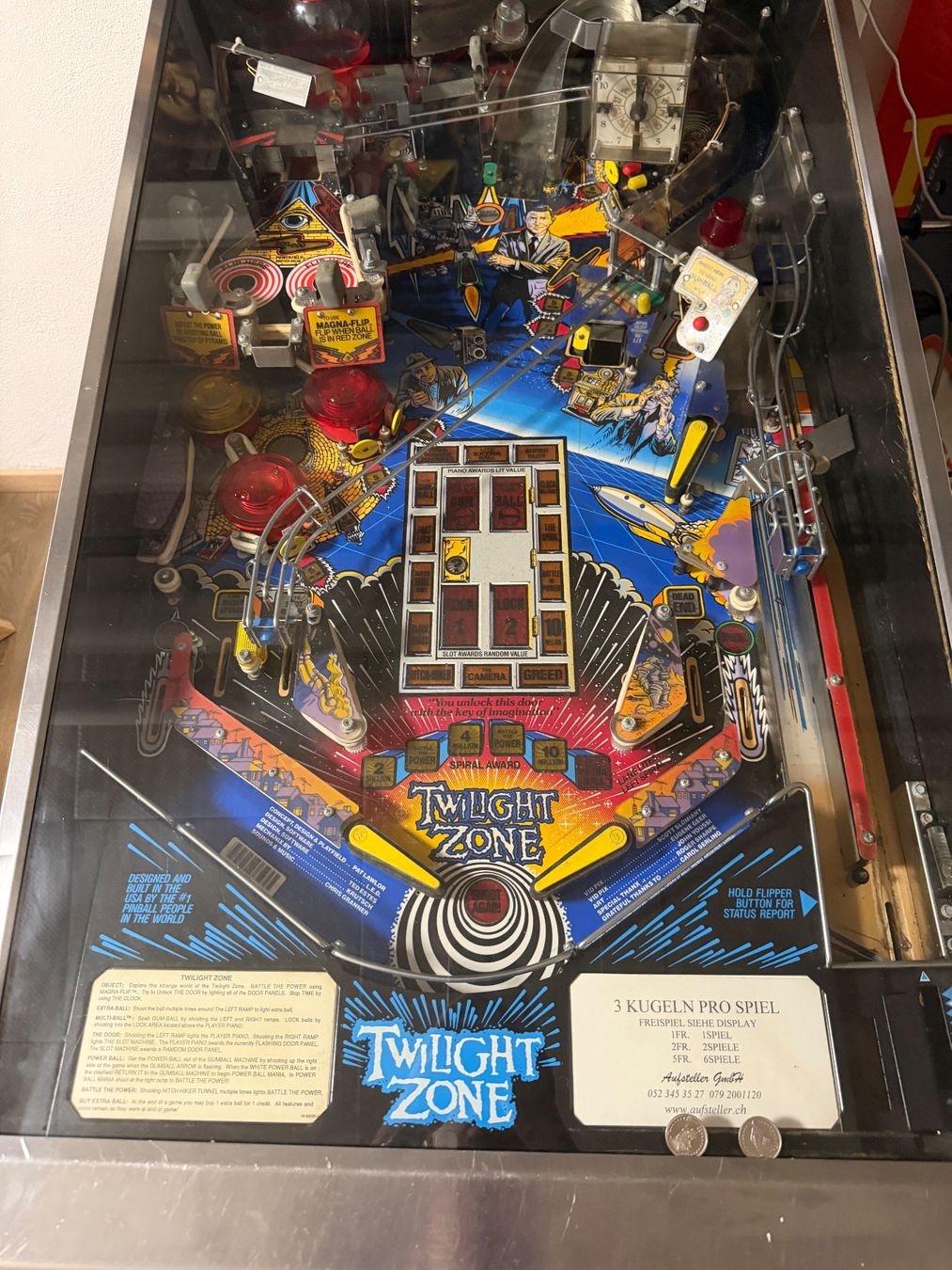 Flipperkästen: Twilight Zone Flipper – Gebraucht aus Wallisellen von ame_2tpz 2