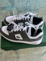 Lacoste Turnschuhe Court Cage 2.0 Leder Grau Weiss EU 45