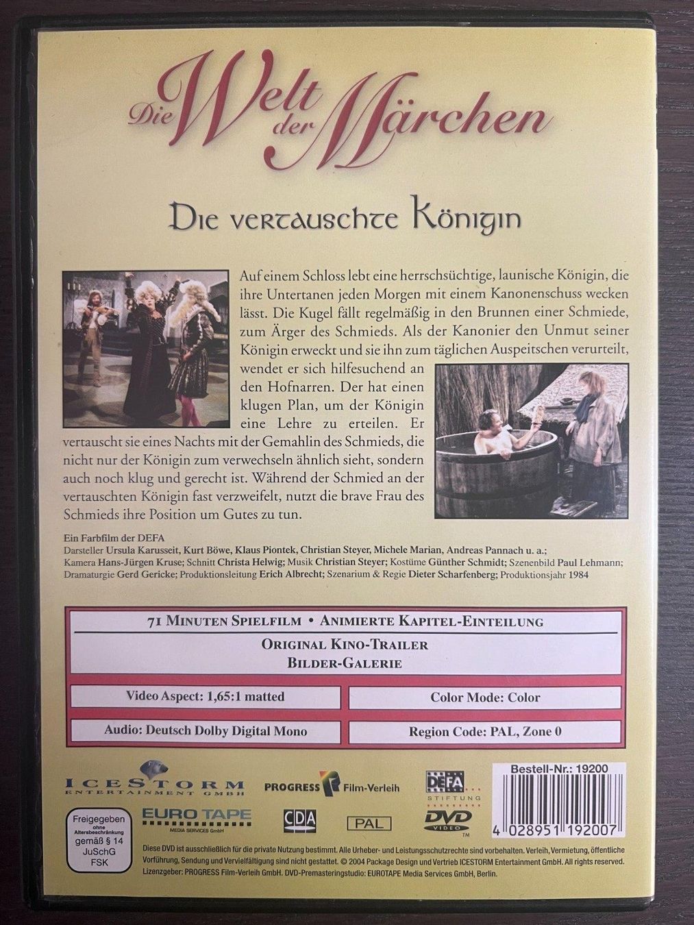 Tutti i DVDs: Die vertauschte Königin – Usato da Zürich venduto da FilmFreunde 1