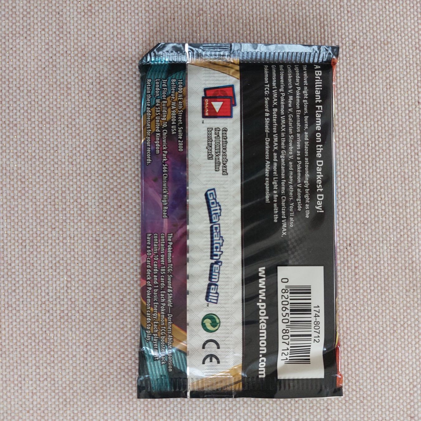 Pokémon Sammelbilder & Trading cards: Pokemon Darkness Ablaze Booster EN – Neu und originalverpackt aus uzwil von Cama1 1