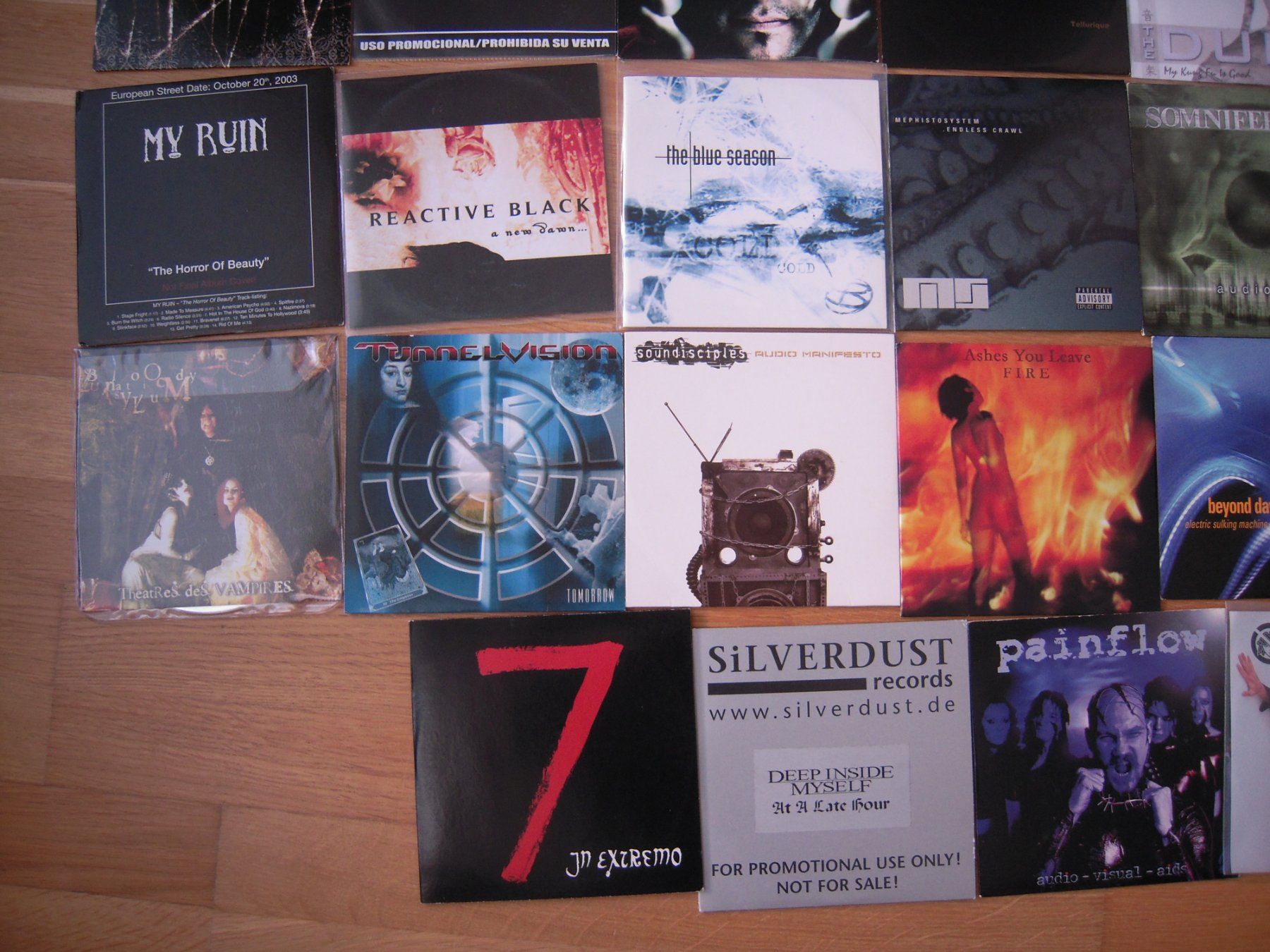 CDs: 34 Metal Gothic Rock CDs - Pathos, Ashes you leave, Beyond.. – Gebraucht aus Uzwil von visions77 1