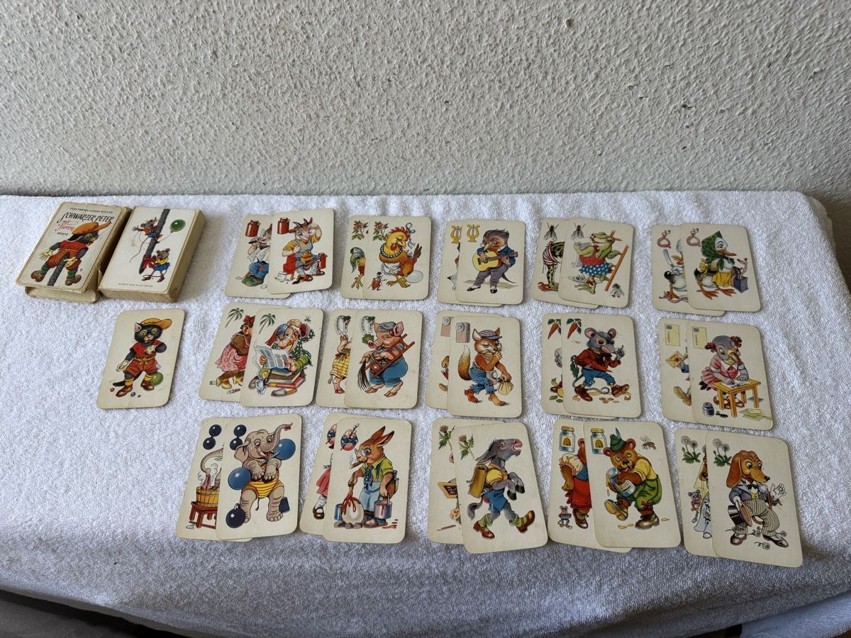 Jeux: Antikes Schwarzer Peter Spiel – D'occasion à Lenzburg par Meister_k 3