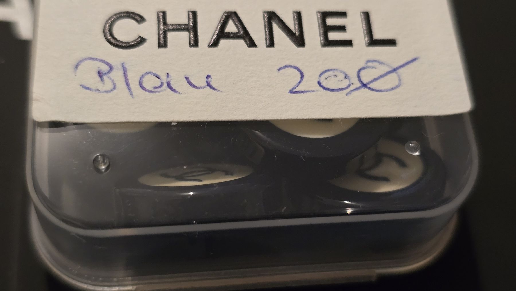 Knöpfe: Original Chanel Knopf blau 1 Stück – Neu (gemäss Beschreibung) aus wallisellen von funkelsternchen5 2