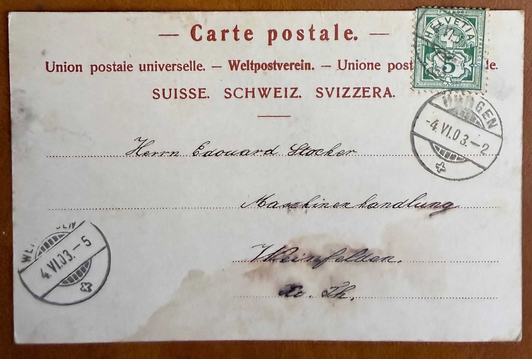 Cartes postales: St. Gallen - Kathedrale 1903 – D'occasion à Lutry par Ediego 1