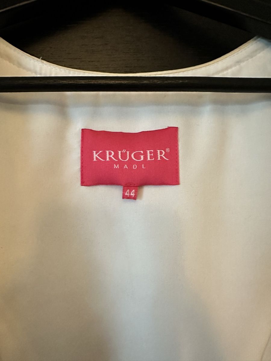 Costumi: Krüger Dirndl beige Gr. 44 – Usato da Mauren venduto da VanessaEggenberger 2
