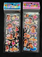 Dora 3D Stickers I Wasserdicht I