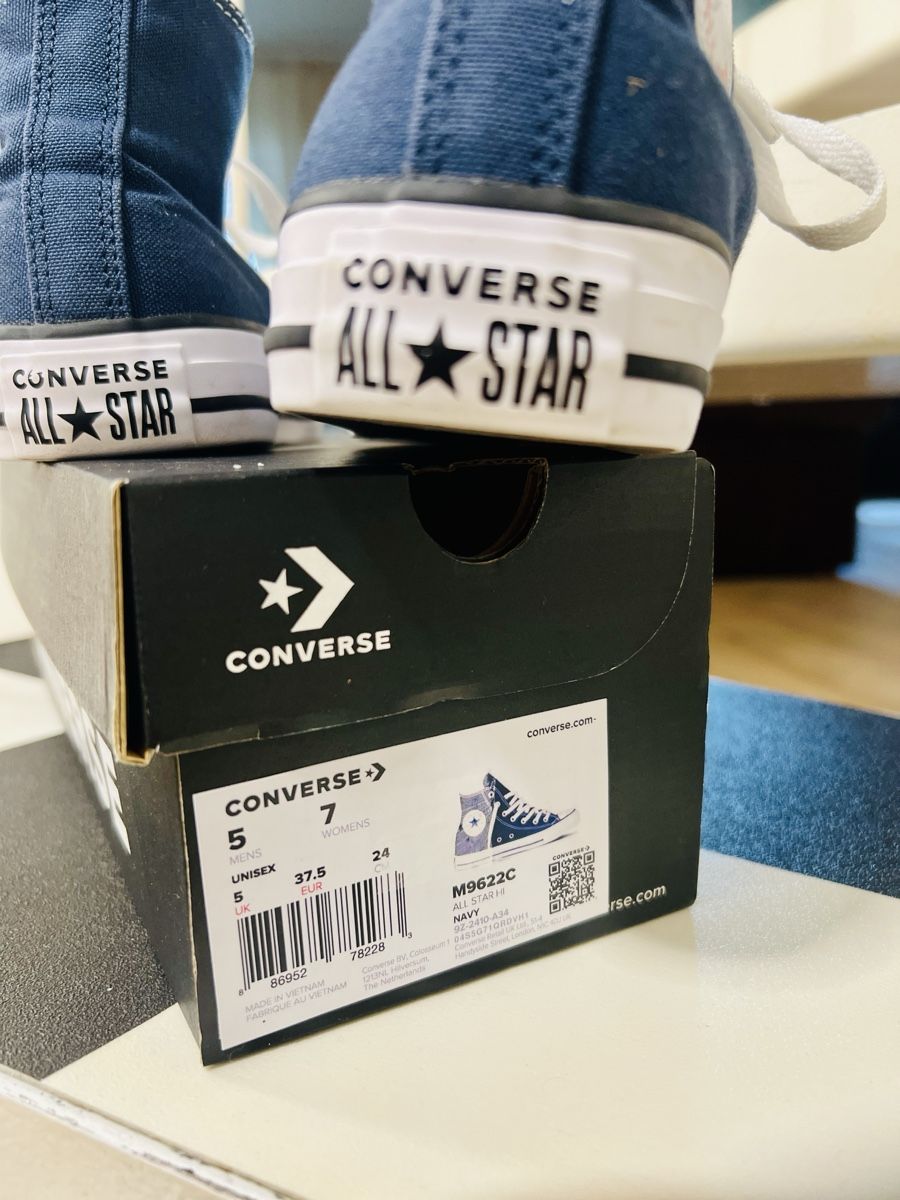 Scarpe da uomo: Converse All Star Navy Blue 37.5 – Nuovo (secondo la descrizione) da Stadel venduto da 13E 2
