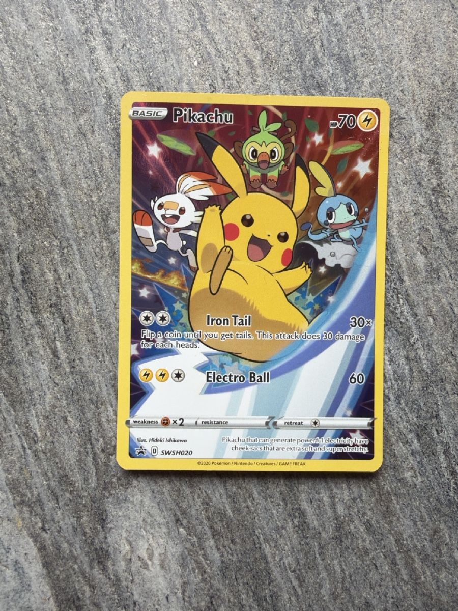 Cartoline: Pikachu sword and shield promo – Usato da Zollikon venduto da masterpiece_01
