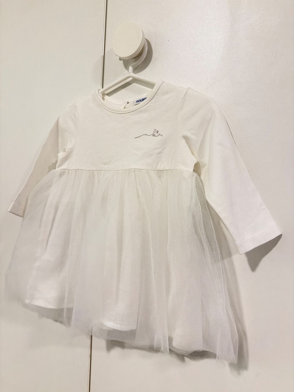 Vestiti & Gonne: White dress - 9M/74cm – Nuovo (secondo la descrizione) da Roche VD venduto da closetcleanse 1