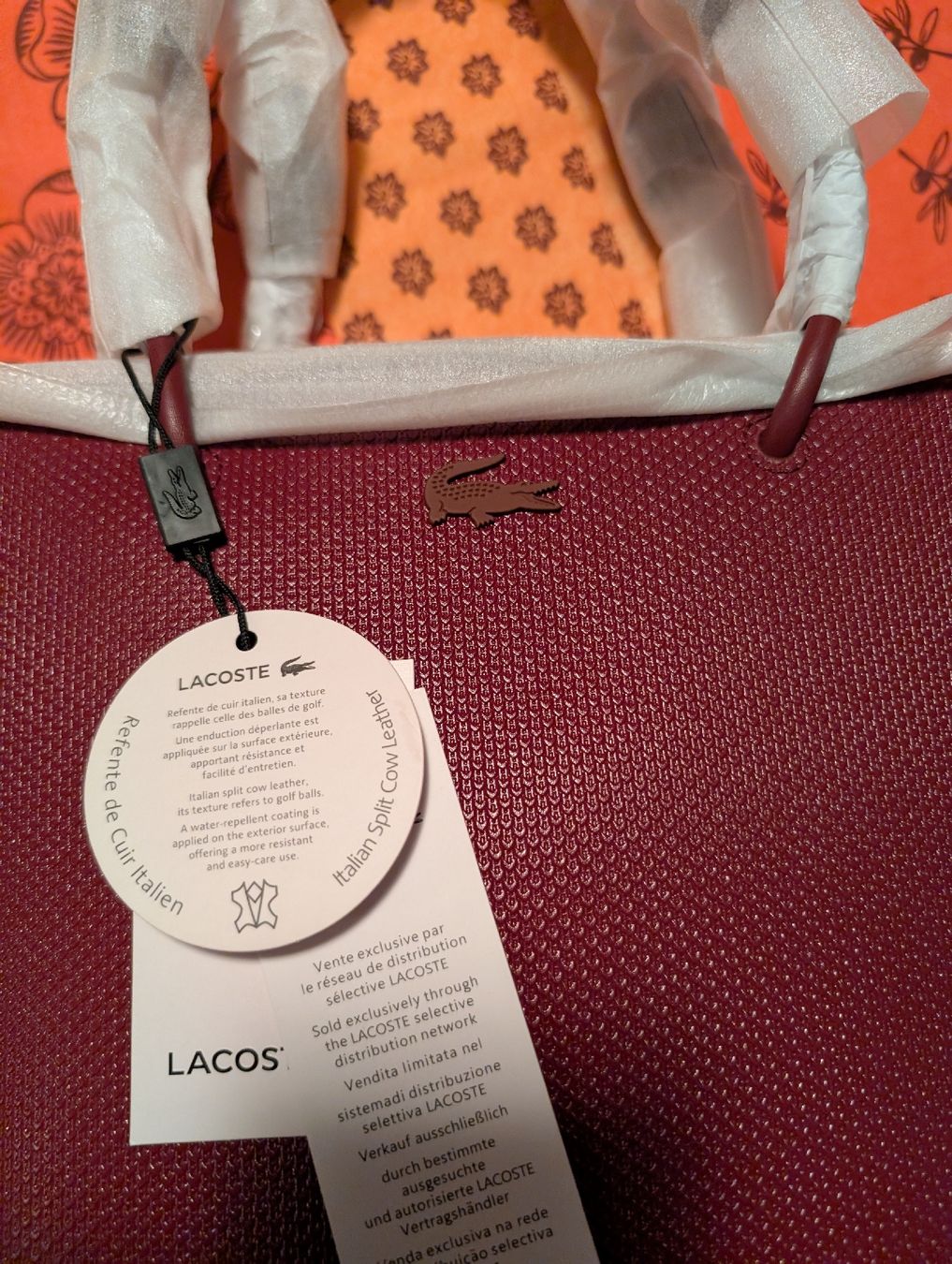 Lacoste Taschen für Damen: LACOSTE shoulder bag NF3215CE New! – Neu und originalverpackt aus Figino von Dylan.Mezza 3