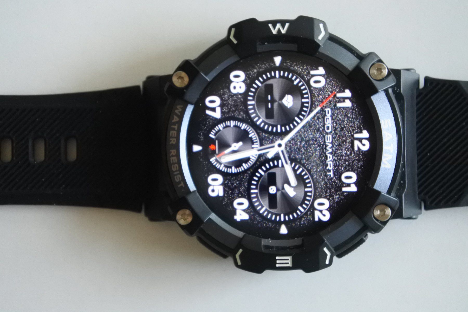 Smart Smartwatch: Smartwatch Titan PG Uhr schwarz – Nuovo (secondo la descrizione) da Worblaufen venduto da Andromedas 2