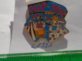 1 Lustiger Kuh Hip Hop Cow Pin (L1331)