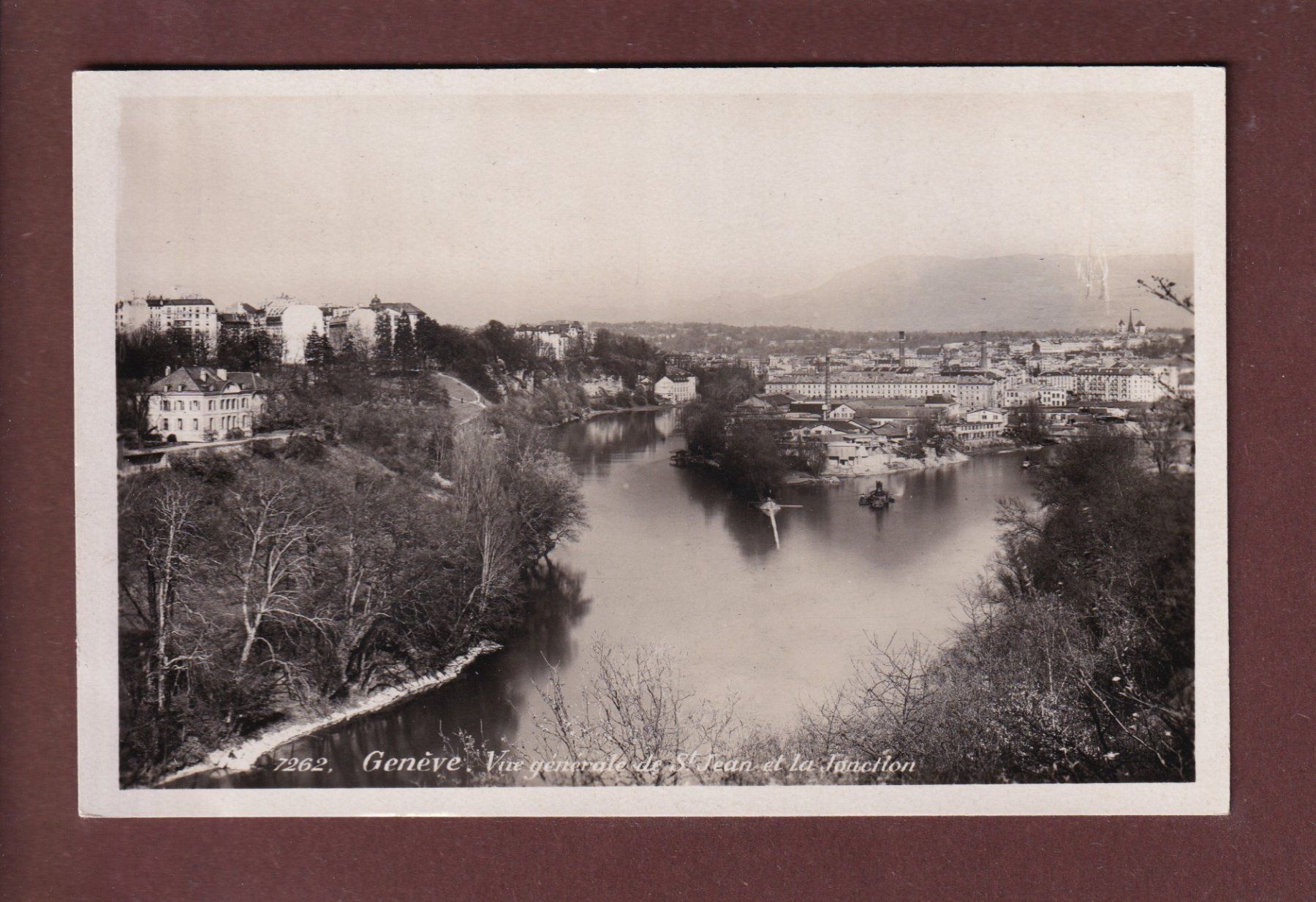 Cartoline postali: GENEVE - St. Jean et la Jonction – Usato da Pully venduto da nicecards