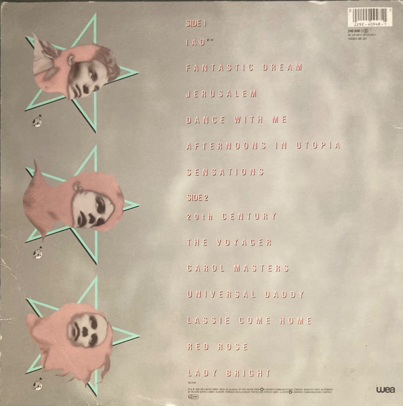 Dischi in vinile: ALPHAVILLE - AFTERNOONS IN UTOPIA – Usato da Poliez-Pittet venduto da Newtown-Records 1