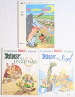 3x Asterix Comics - René Goscinny und Albert Uderzo