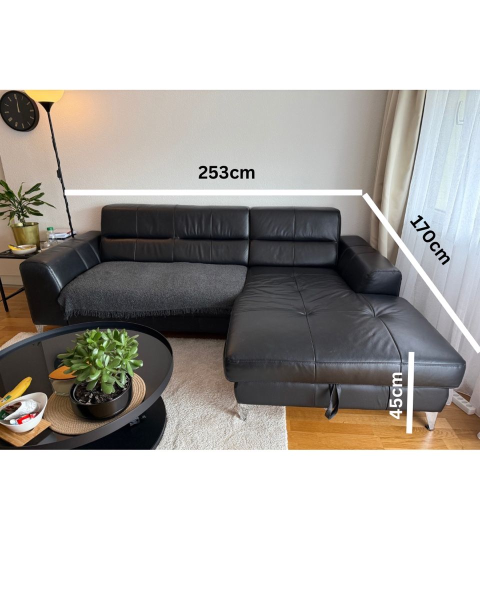 Sofas: Leder Sofa – Gebraucht aus Zollikerberg von Ja.Al.