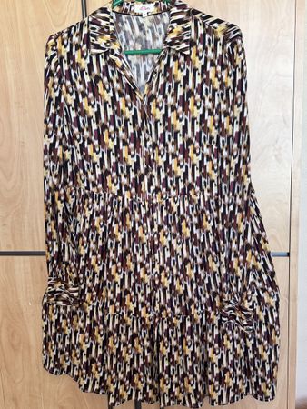 Robe S.Oliver imprimée taille 38 100% viscose