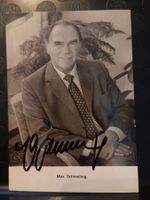 Max Schmeling - Autogrammkarte- handsigniert