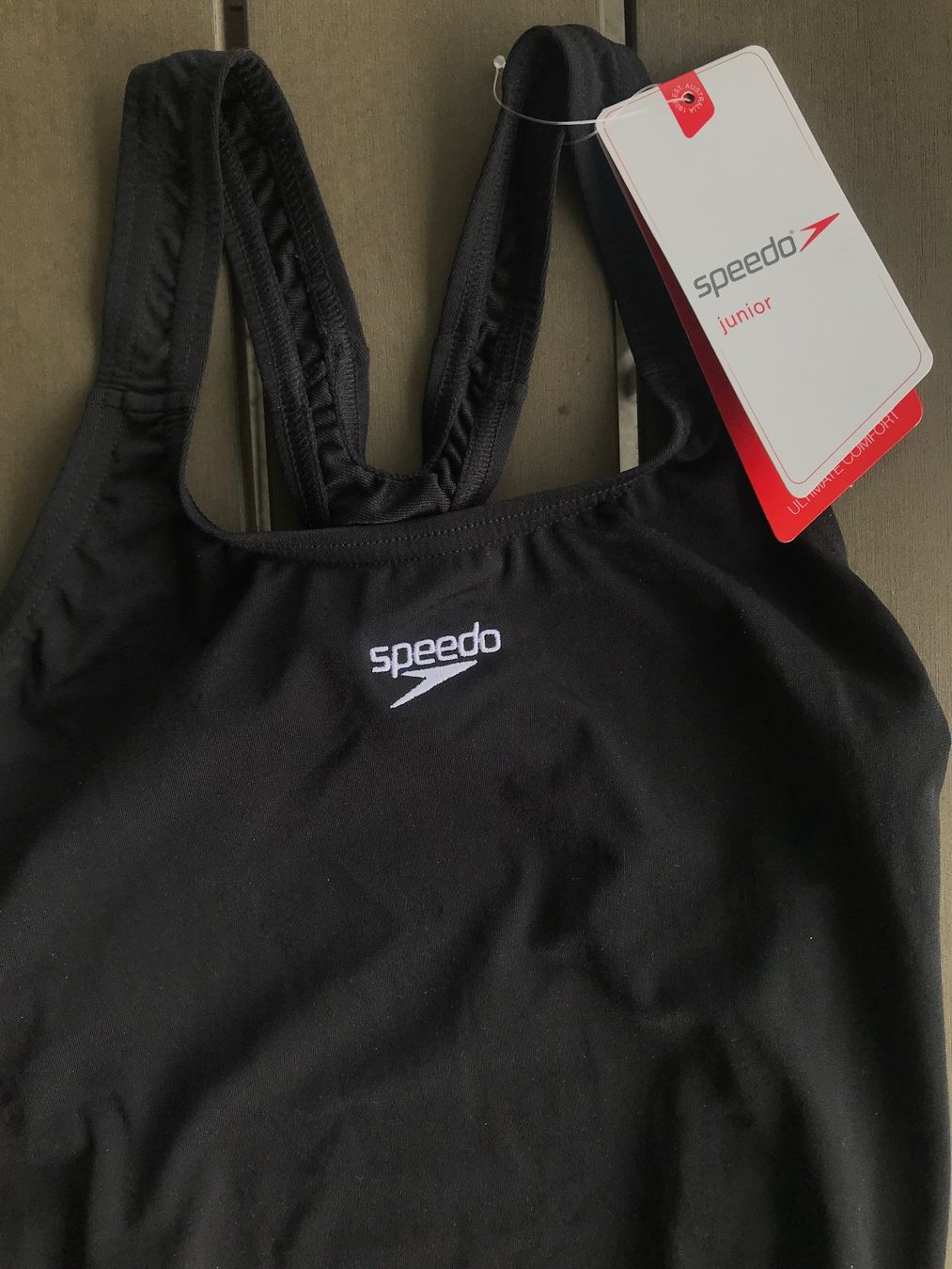 Speedo Badekleider & Bikinis: Badekleid Speedo Mädchen, Gr. 128, schwarz – Neu und originalverpackt aus Ebnat-Kappel von Molton 4